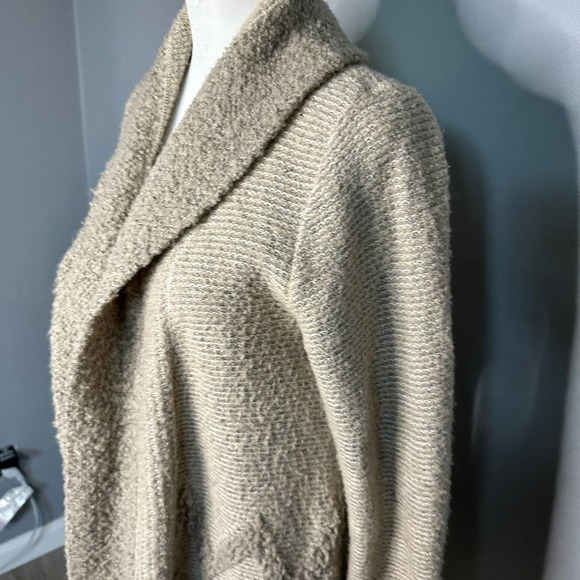 Anthropologie Angel of the North Drape Front Cardigan Size M - Picture 4 of 10